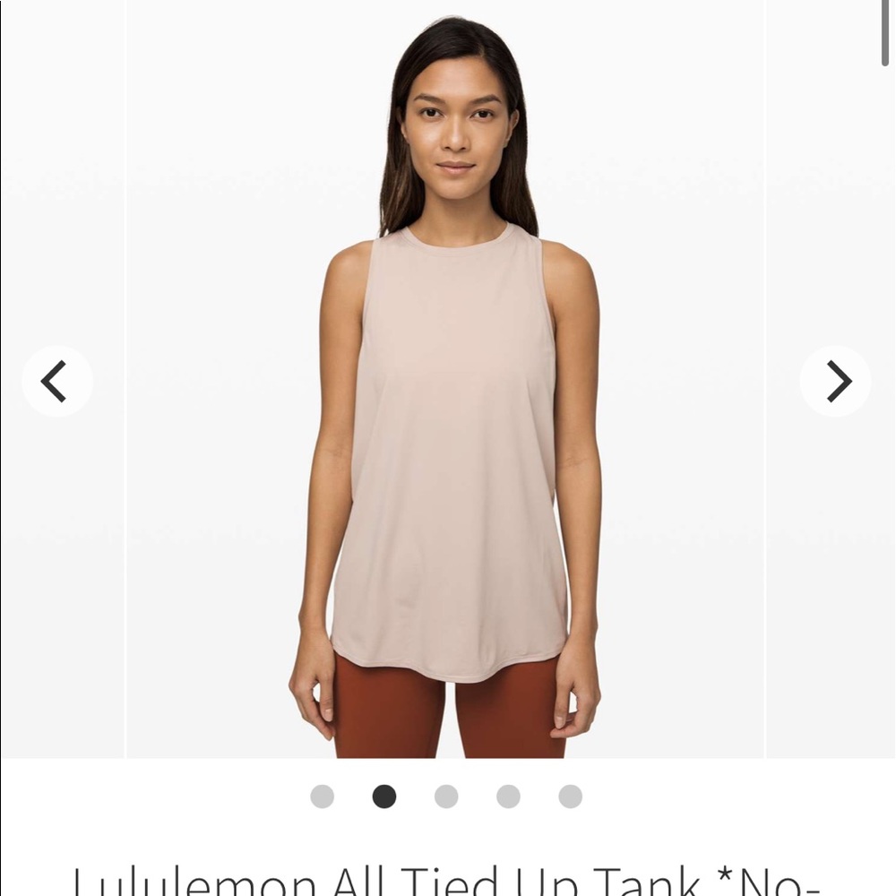 Lululemon all tied up tank